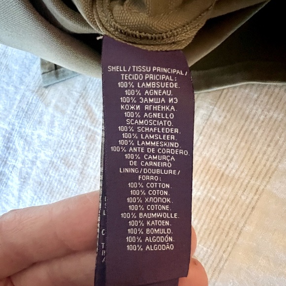 Ralph Lauren Suede pencil skirt. NWT. Size 2. - Picture 7 of 7